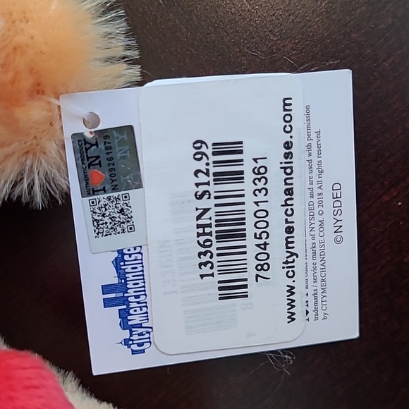 I Love NY Teddy Bear - Picture 8 of 9